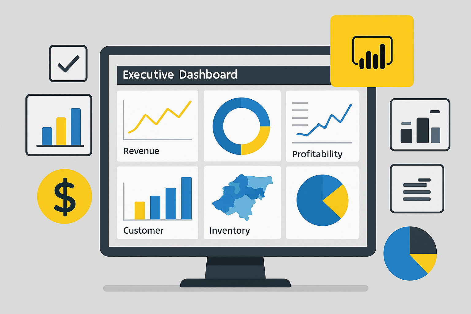 Power BI metrics and KPIs